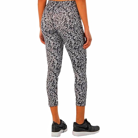Nike Women’s Black & White Pronto Essential Cropped Running Tights/Leggings, M - Picture 2 of 15